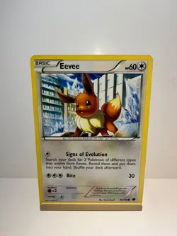 Eevee 90/116 Common Plasma Freeze Pokemon Lightly Played - Image 1