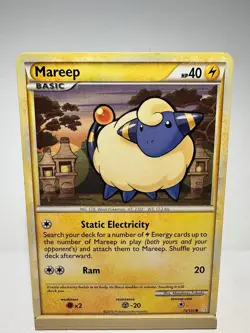 Mareep 73/123 Common HeartGold & SoulSilver Pokemon Lightly Played - Image 1