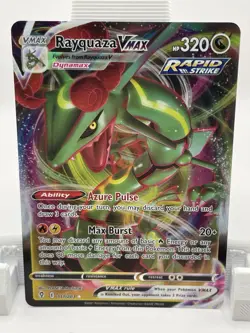 Pokemon Rayquaza VMAX Ultra Rare Rapid Strike 111/203 Evolving Skies Holo 320 H… - Image 1