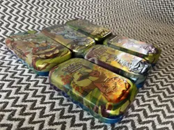 Pokemon Scarlet & Violet Prismatic Evolutions Mini Tin | Sealed | Lot of 6 | - Image 3