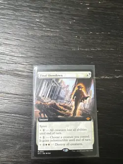 Final Showdown (Extended Art) - Outlaws of Thunder Junction (OTJ) - MTG - Image 1