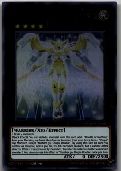 Number 39: Utopia Double Ultra Rare Duel Power DUPO-EN008 LP - Image 1