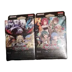 YU-GI-OH! KONAMI The Chronicles Deck - 2 Decks bundle 1st Edition English - Image 1