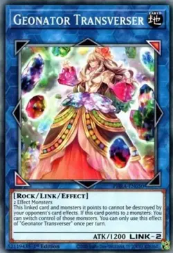 Yu-Gi-Oh! - Geonator Transverser - PHRA-EN050 - Common - 1st Ed - NM/M - NEW - Image 1