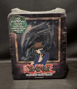 2003 Yugioh Collector Tin Kaiba Blue Eyes White Dragon, F. Sealed &Case Fresh W3 - Image 1