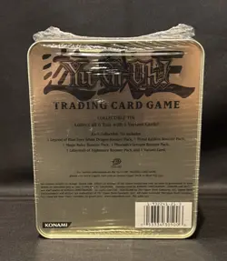 2003 Yugioh Collector Tin Kaiba Blue Eyes White Dragon, F. Sealed &Case Fresh W3 - Image 2