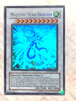 yugioh Majestic Star Dragon SOVR-EN040 Ghost Unlimited Edition Near Mint - Image 1