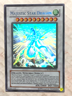 yugioh Majestic Star Dragon SOVR-EN040 Ghost Unlimited Edition Near Mint - Image 2