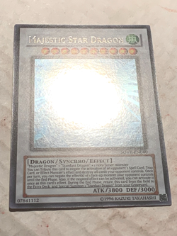 yugioh Majestic Star Dragon SOVR-EN040 Ghost Unlimited Edition Near Mint - Image 4
