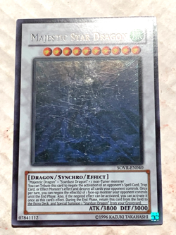 yugioh Majestic Star Dragon SOVR-EN040 Ghost Unlimited Edition Near Mint - Image 5