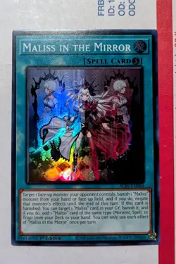 Maliss in the Mirror - ALIN-EN064 - Super Rare - 1st Edition Yu-Gi-Oh! M/NM - Image 1