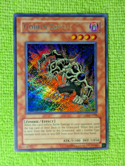 Yugioh - Goblin Zombie PTDN-EN098 Secret Rare Phantom Darkness NM - Image 1