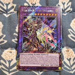 The Dark Magicians - Platinum Secret Rare - RA04-EN054 - Yugioh - Image 1