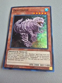 YUGIOH- Duoterion - LEDU-EN037 - Super Rare - 1st Edition - Image 1