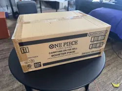 One Piece OP-13 Carrying on His Will ENGLISH Case - 12x Booster Boxes - Image 1