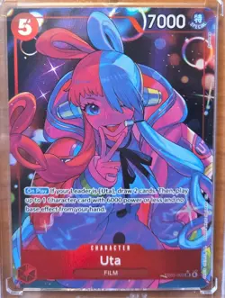 One Piece TCG Uta 003 EN Alt Art Extra Booster: OP Heroines Edition (EB-03) NM - Image 1