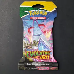 2021 Pokemon TCG: Sword & Shield - Evolving Skies Sleeved Booster Pack New READ 820650808784 - Image 1