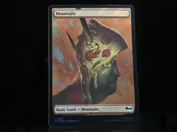 Mountain #313 (Surge Foil) - MTG Teenage Mutant Ninja Turtles - Image 1