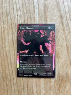 Super Shredder MTG TMNT Boarderless - Image 1