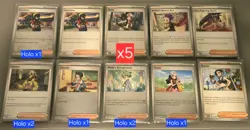 Pokemon TCG Trainer Card Lot 50 Cards Mixed Sets Deck Builder NM - Image 1