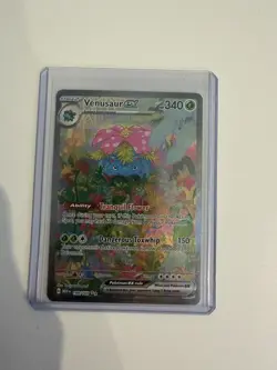 Venusaur ex 198/165 Pokemon 151 Special Illustration Rare Near Mint ships fast - Image 1