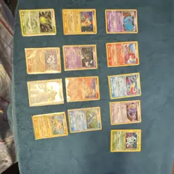 Pokemon TCG 11-Card Lot, English, Standard Size Trading Cards - Image 1