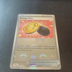 Energy Coin 081/086 Poke Ball Pattern Holo SV: Black Bolt NM Pokemon - Image 2
