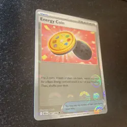 Energy Coin 081/086 Poke Ball Pattern Holo SV: Black Bolt NM Pokemon - Image 3