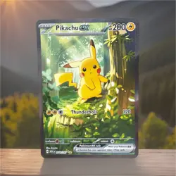 Pokemon Pikachu EX Full Art Holo Rare 200 HP ASCEN 276/217 2026 - Image 1