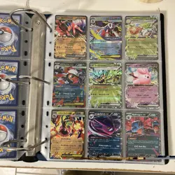 Huge Binder Collection Lot of 300+ Pokemon Cards Mixed Secret Rainbows Full Art - Image 5