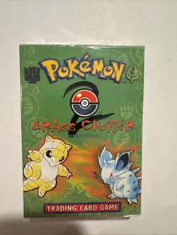 2000 Pokemon Grass Chopper Theme Deck Base Set 2 New Factory Sealed! 742818061551 - Image 1