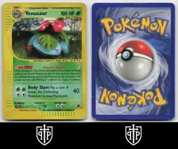 Pokemon - Venusaur 30/165 Expedition Base Set - Reverse Holo Rare - HP - Image 3