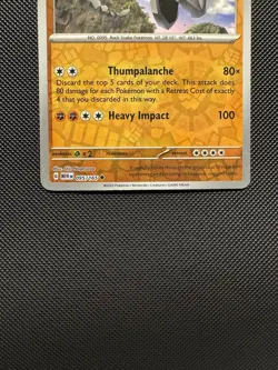 Pokemon TCG Onix 095/165 Sv: Scarlet & Violet 151 Reverse Holofoil Near Mint - Image 4