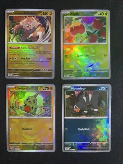 Lot of 4- Prismatic Evolution Pokemon MASTERBALL LOT - ALL Master Ball - NM - Image 1