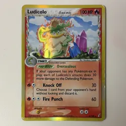 Pokemon Ludicolo Delta Species Crystal Guardians 6/100 Reverse Holo Rare 100HP - Image 1