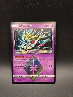 Giratina Prism Star 58/156 Sm-Ultra Prism Holo Prism Rare Pokemon TCG - Image 1