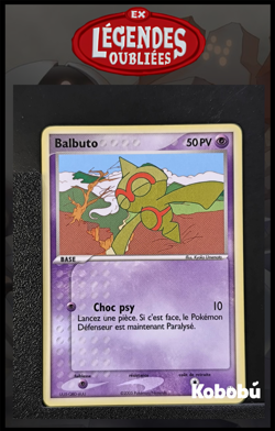 Carte Pokemon Balbuto 52/101 Ex Legendes Oubliees Bloc EX FR 4 - Image 1