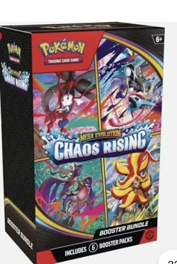 Pokemon Chaos Rising 1 Booster Box / 2 PC ETBS / 2 bb New Sealed PRESALE 5/22/26 - Image 3