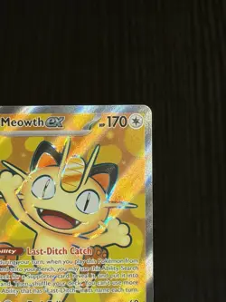 Meowth ex 107/088 Me03: Perfect Order Holo Pokemon TCG - Image 5