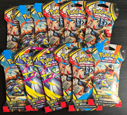 (12x) Pokemon Mega Evolution Phantasmal Flames Sleeved Booster Packs - Image 1