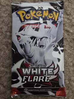 Pokemon TCG Scarlet and Violet White Flare Booster Pack 1x - Image 1
