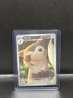 Pokemon TCG Furret 168/159 SV09: Journey Together Illustration Rare Holofoil NM - Image 1