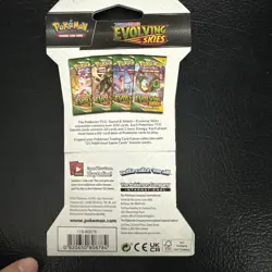 Pokemon Evolving Skies -Authentic Sleeved Booster Pack Brand New Factory Sealed - Image 2