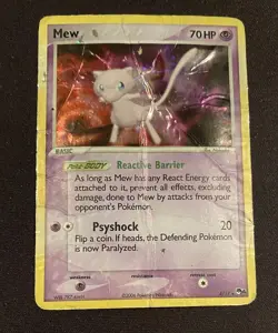 Pokemon TCG Mew Holo Promo #4 Pokemon Promos Holo Promo Promo - Image 1