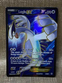 Pokemon Lugia EX 94/98 Full Art Holo Ancient Origins - Image 1