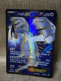 Pokemon Lugia EX 94/98 Full Art Holo Ancient Origins - Image 2