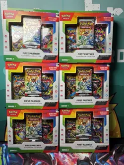 6x Pokemon First Partner Illustration Collection - Series 1 (2026) - Image 1