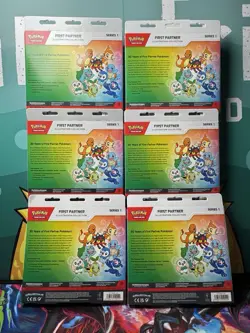 6x Pokemon First Partner Illustration Collection - Series 1 (2026) - Image 2