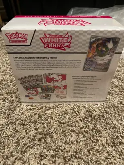 Pokemon White Flare Pokemon Center ETB Elite Trainer Box SEALED NEW - Image 3