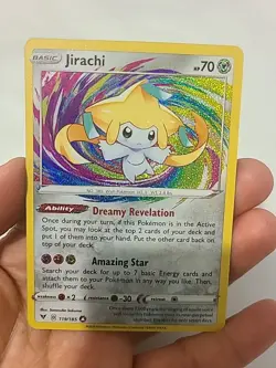 Jirachi Amazing Rare 119/185 NM/M VIVID VOLTAGE Pokemon/2020 - Image 1